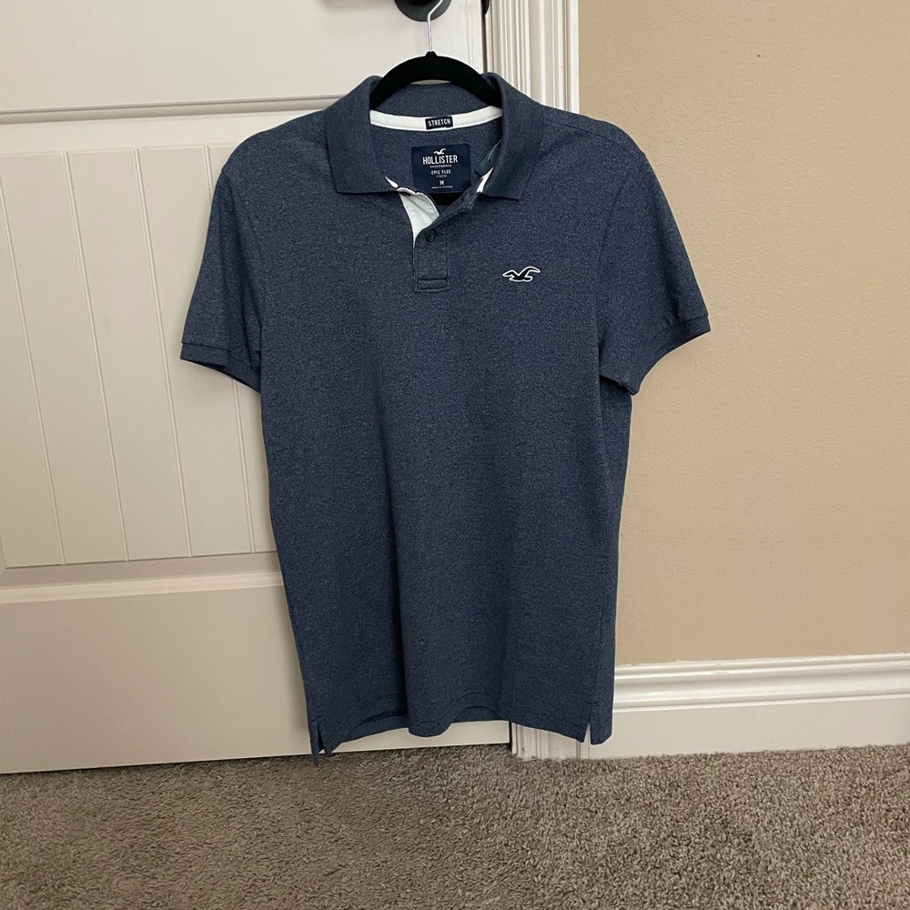 NWT Hollister Epic flex Stretch polo
